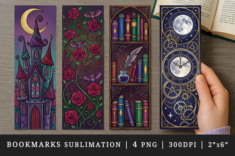 Bookshelf Illustration Image 7