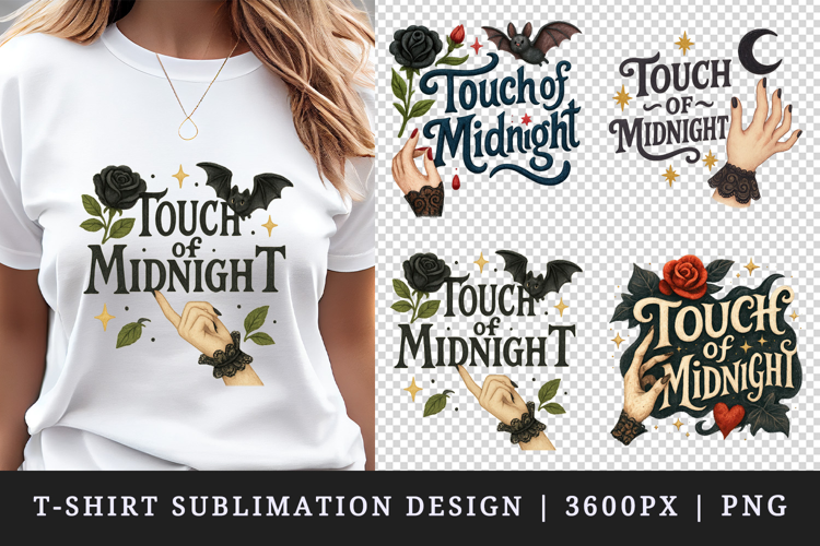 Gothic Quote t-shirt printable sublimation design png