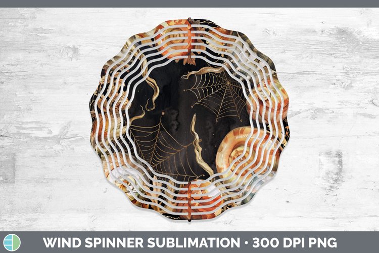Gothic Seashell Wind Spinner Sublimation Spinner Designs