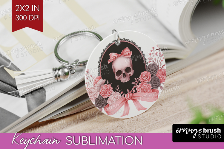 Cute Skull Clipart Image 6