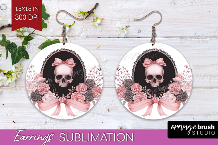 Cute Skull Clipart Image 4