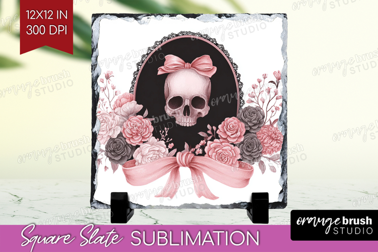 Cute Skull Clipart Image 22
