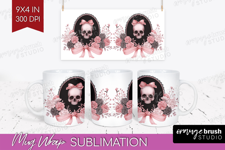 Cute Skull Clipart Image 8