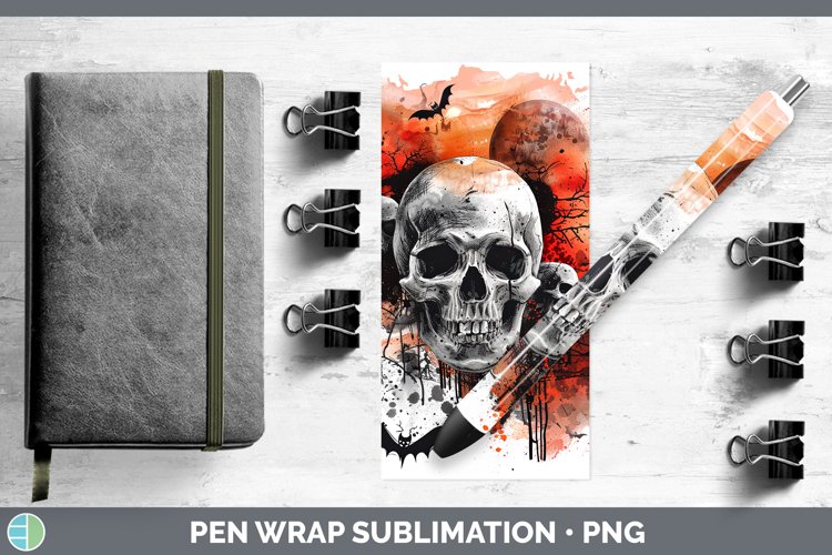 GorgeousGothic Pen Wrap design.