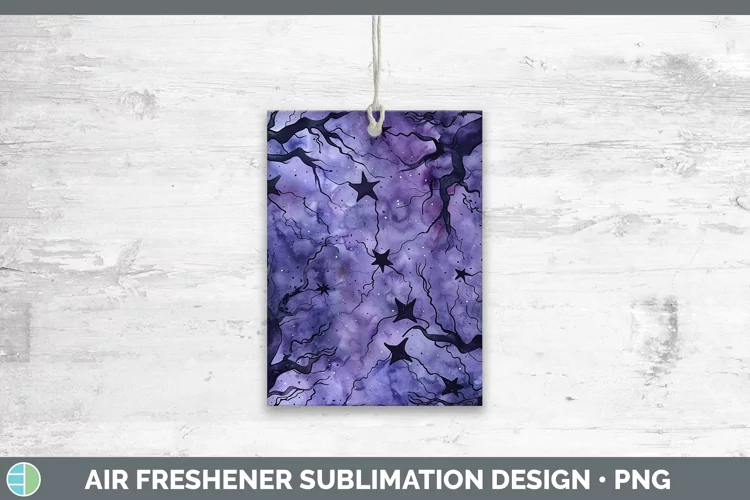 Gothic Stars Air Freshener Sublimation Car Freshener Designs