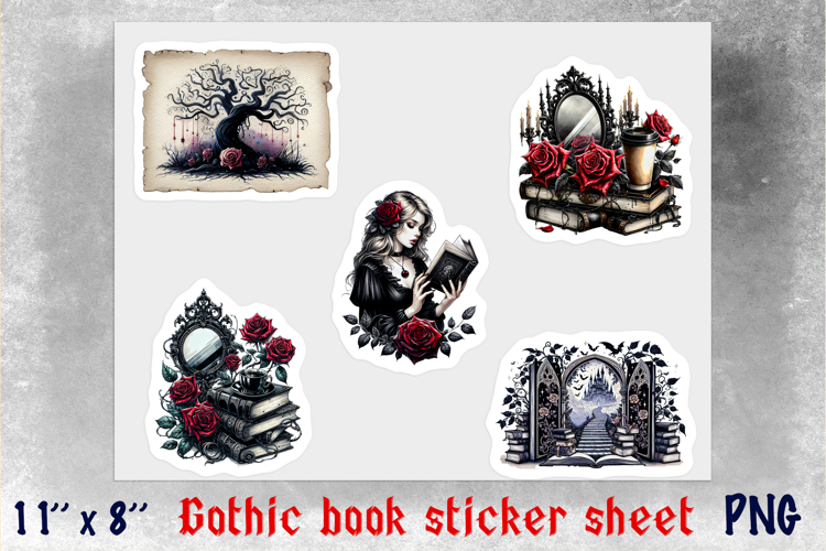 Vintage Stickers Png Image 20