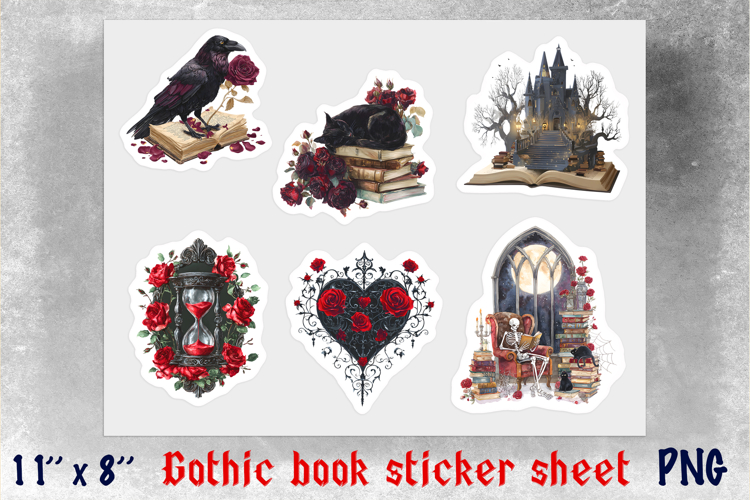 Vintage Stickers Png Image 12