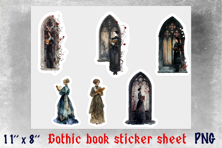 Vintage Stickers Png Image 21