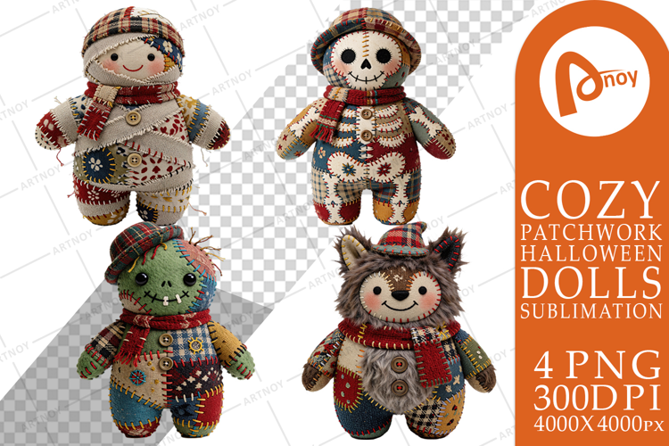 Gothic Monster Dolls Sublimation