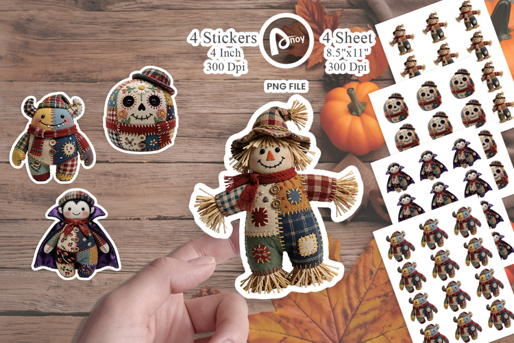Gothic Monster Dolls Sticker