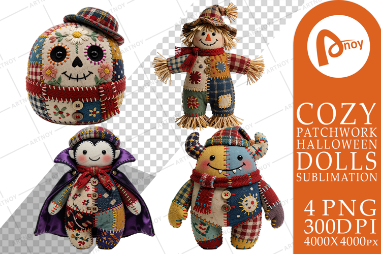 Gothic Monster Dolls Sublimation