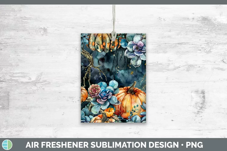 Gothic Succulents Air Freshener Sublimation Car Freshener De