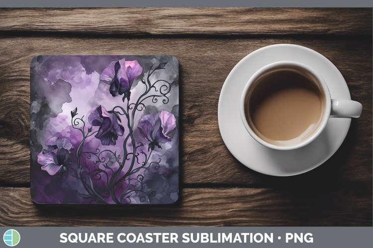 GorgeousGothic Square Coaster design.