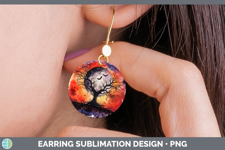 GorgeousGothic Round Earrings design.