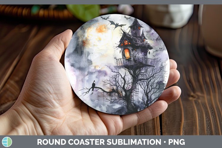 GorgeousGothic Round Coaster design.