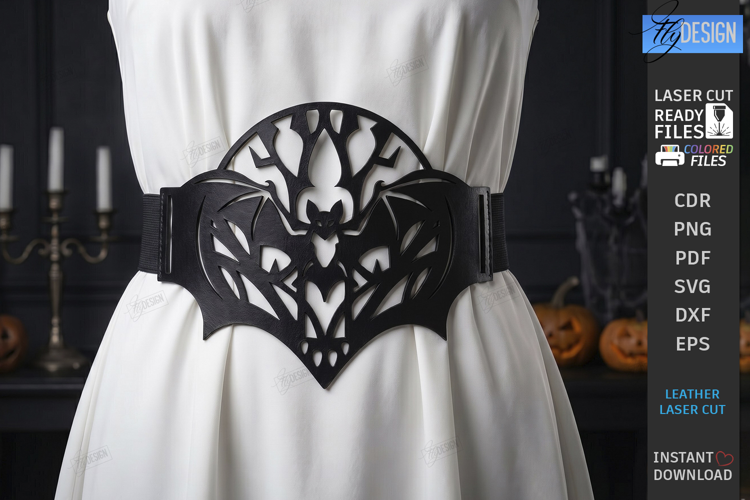 Gothic Waist Belt Laser Cut | Corset Belt | Gothic Accessory