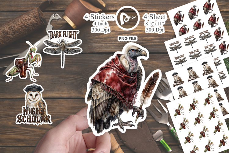 Aviary Insectarium Sticker