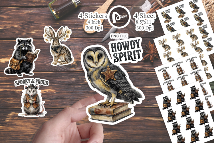 Western Woodland Scholars Sticker