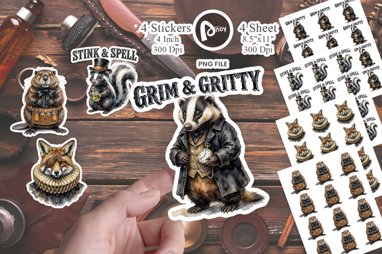 Western Woodland Scholars Sticker