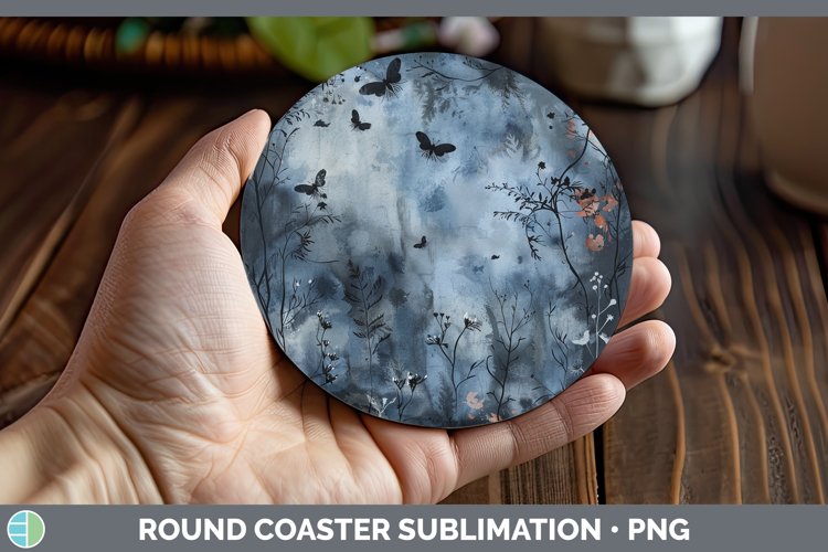 GorgeousGothic Round Coaster design.