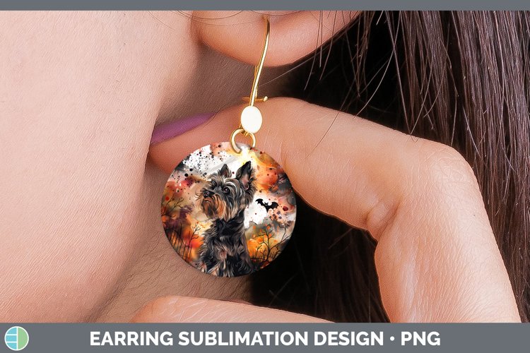 GorgeousGothic Round Earrings design.