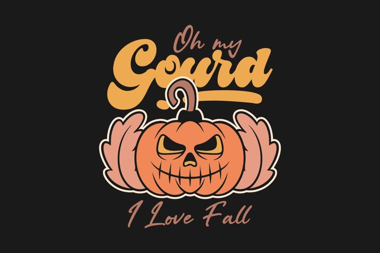 Fall Pumpkin Clipart Image 3