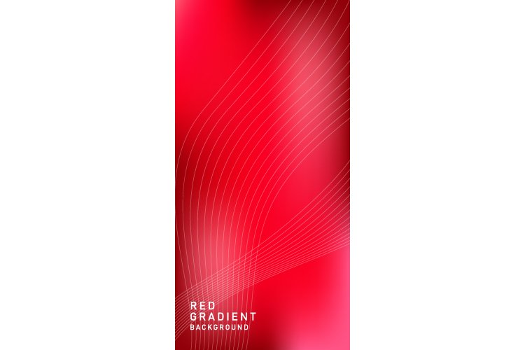 Gradient backdrop and wallpaper in red tones design