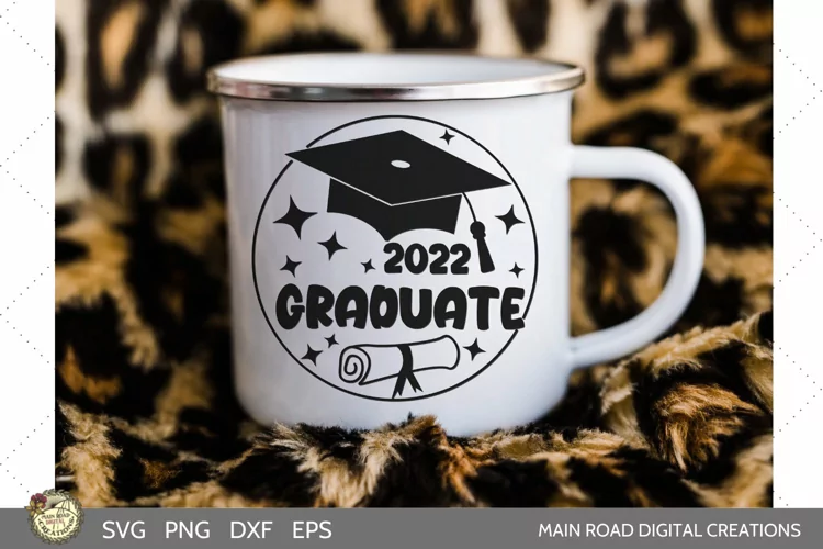 Graduation Cap and Diploma -2022-2024 Graduate SVG Cut File