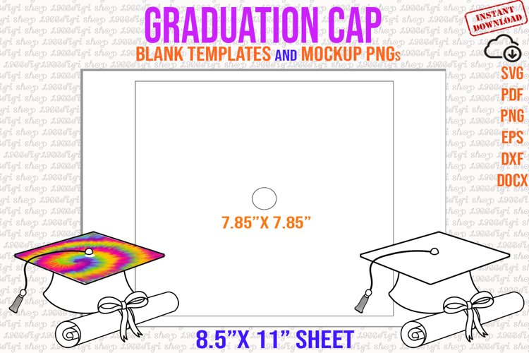 Graduation Cap Templates | Design Bundles