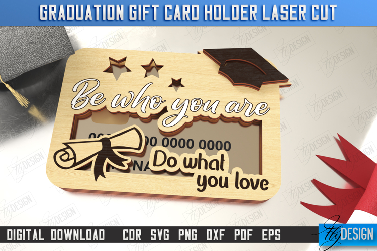 Graduation Money Card Holder | Grad 2025 | Graduation Gift example image 1