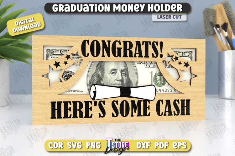 Graduation Money Holder | Grad 2025 | Graduation Gift Idea example image 1