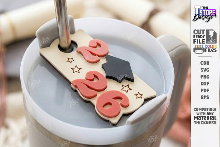 Graduation Stanley Topper Laser Cut | 3D Laser Cut Files