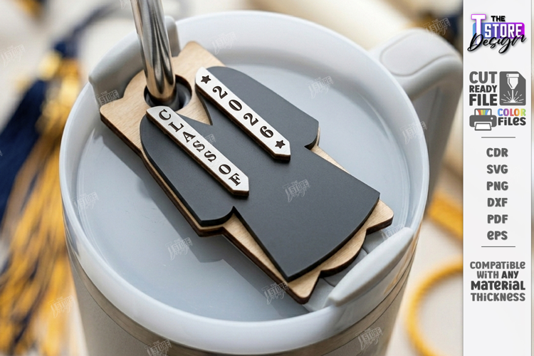 Graduation Stanley Topper Laser Cut | 3D Laser Cut Files