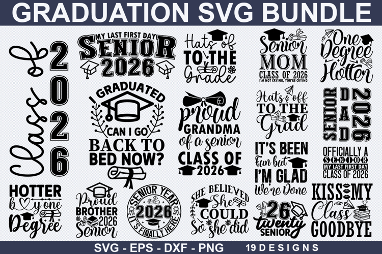 Graduation Quotes SVGs