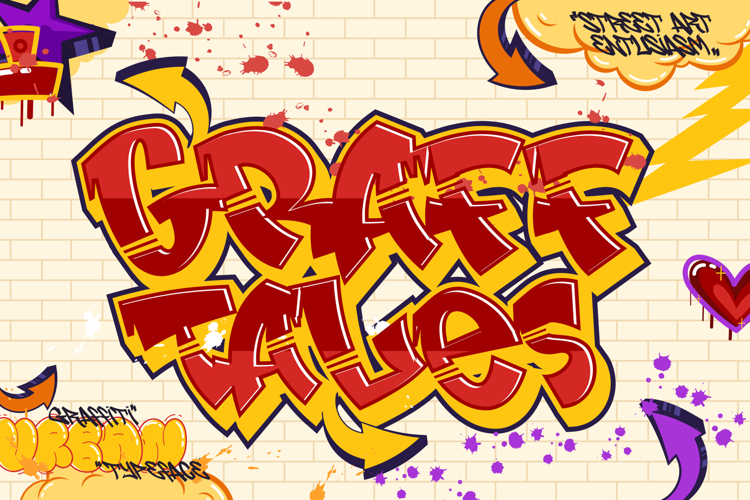 Graff Tales - Awesome Graffiti Font