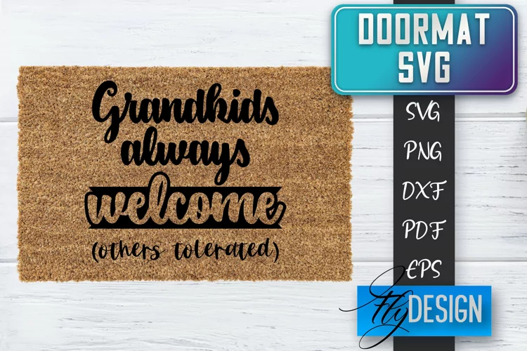 Doormat SVG Design | Welcom Home SVG | Home Decor SVG v.4