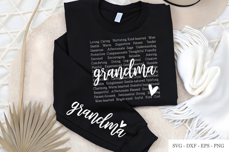 Grandma svg, Nana Sublimation Design She Is Granny svg, png