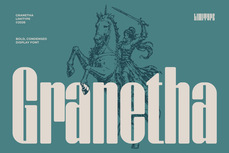 Bold condensed font Image 5