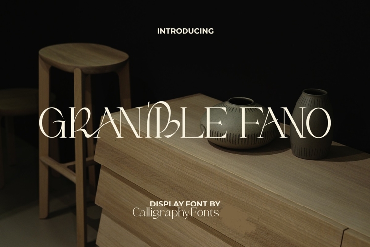 Granible Fano Font