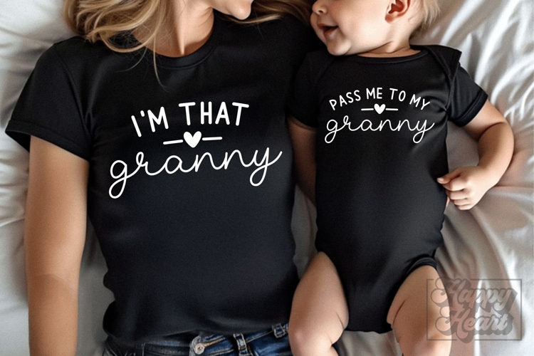 Pass Me To Granny Im That Granny Bundle SVG PNG Mothers Day