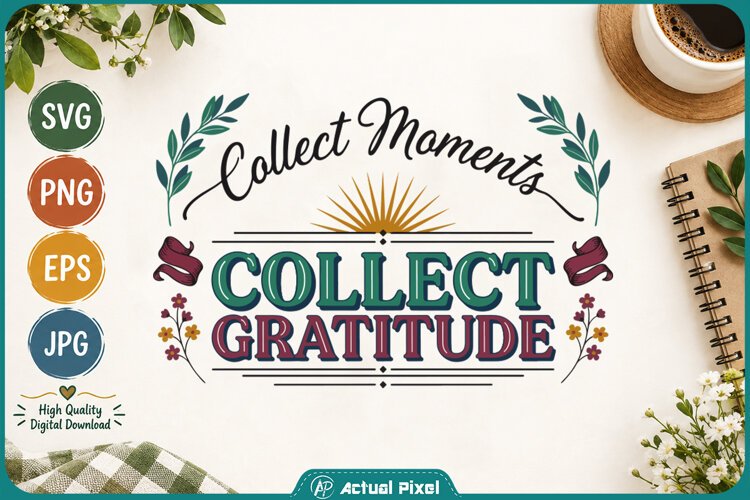 Gratitude Quotes Collect Moments Collect Gratitude example image 1