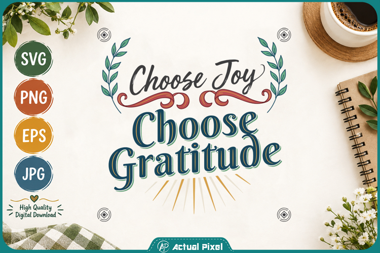 Gratitude Quotes Choose Joy Choose Gratitude