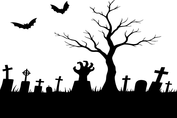 Tombstone Silhouette Image 2