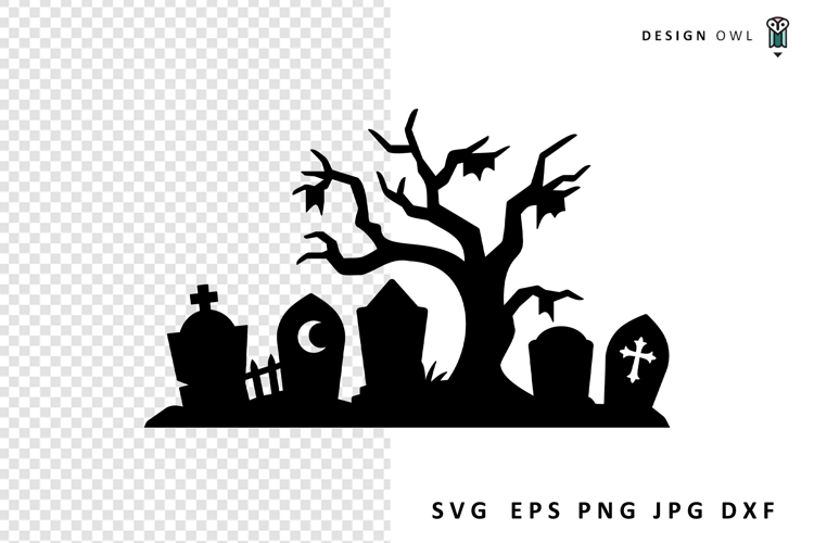 Gravestones - Halloween SVG