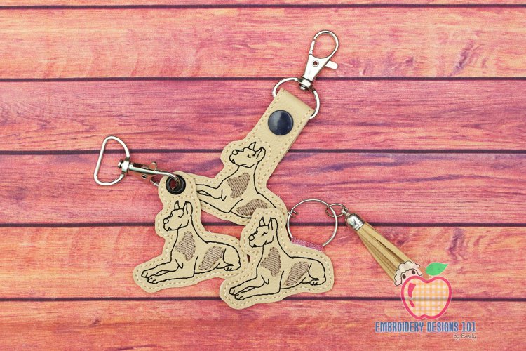 Great Dane ITH Snaptab Keyfob Design