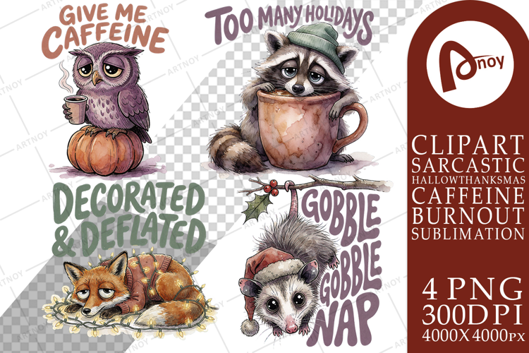 Forest Holiday Burnout Sublimation