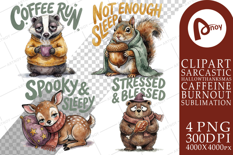 Forest Holiday Burnout Sublimation