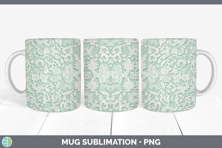 GorgeousGreen 02 Mug Wrap design.