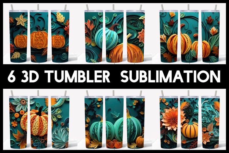 Halloween Tumbler Wrap Image 9
