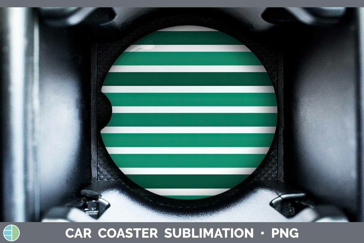 GorgeousGreen Car Coaster design.